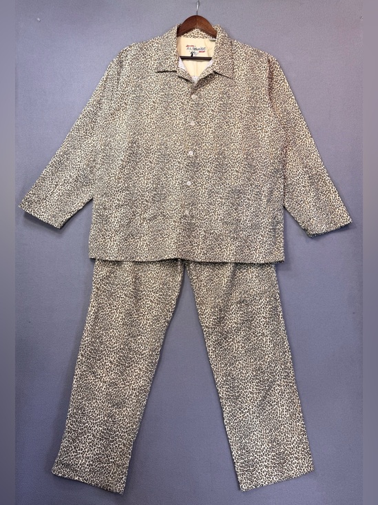 P.J. Salvage Other - Vintage 90’s P.J. Salvage Women’s Leopard Print Pajama Set, 100% Cotton, XL
